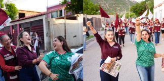 Celida López recorre la Tirocapes y llama a fortalecer la unidad de Morena rumbo a la organización territorial en Sonora