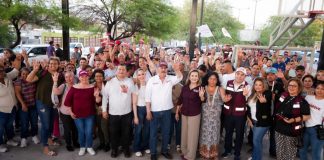 Javier Lamarque lleva su mensaje de transformación a Hermosillo y escucha reclamos de vecinos en Las Minitas