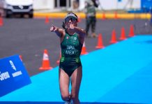 Sonorense Rosa María Tapia cierra jornada con oro y bronce en triatlón de Centroamericanos 2026
