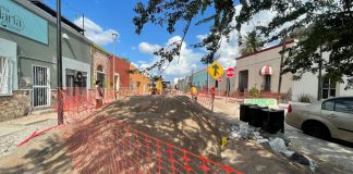 Podrían terminar hasta diciembre trabajos de rehabilitación en Centro Histórico de Hermosillo