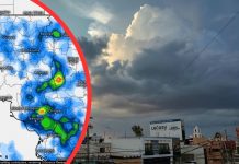 Tormentas ganan fuerza en Sonora: prevén lluvias fuertes, rayos y vientos en varias regiones