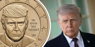 EEUU pone a la venta monedas conmemorativas con el rostro de Trump EEUU pone a la venta monedas conmemorativas con el rostro de Trump