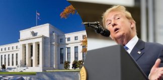 Trump amenaza con cortar comercio si la Fed no baja las tasas de interés Trump amenaza con cortar comercio si la Fed no baja las tasas de interés