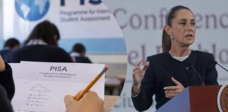 "Siempre tiene sus limitaciones, la criticamos por eso": Sheinbaum cuestiona prueba PISA tras exhibir rezago de México en lectura y matemáticas