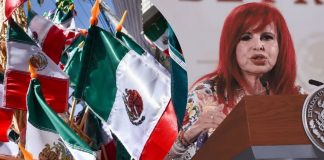 Layda Sansores otorga megapuente a escuelas de Campeche tras el desfile patrio Layda Sansores otorga megapuente a escuelas de Campeche tras el desfile patrio