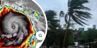Huracán Polo se mantiene como categoría 5 y permanece casi estacionario frente a Guerrero