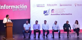 Presentan Lamarque, Durazo y Mario Delgado beca “Gertrudis Bocanegra” en Cajeme; buscan evitar que jóvenes abandonen la universidad