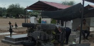 Fuerte accidente en cuatrimoto deja una mujer sin vida y un hombre lesionado en panteón de Ures Fuerte accidente en cuatrimoto deja una mujer sin vida y un hombre lesionado en panteón de Ures