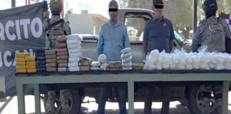 Decomisan 341 kilos de narcóticos en Sonora y Baja California; detienen a dos personas