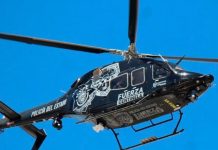Atacan aeronave de la SSPE en Chihuahua; un agente resulta herido por disparo