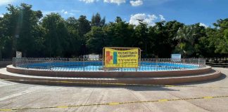 Reactivarán fuente del Parque Madero en Hermosillo; personal realiza mantenimiento