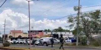 Hallan cinco cuerpos, entre ellos una mujer, en un terreno baldío; presentaban huellas de violencia Hallan cinco cuerpos, entre ellos una mujer, en un terreno baldío; presentaban huellas de violencia