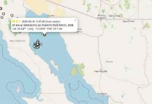 Sismo de 3.7 grados se registra cerca de Puerto Peñasco durante aniversario del terremoto de 1985