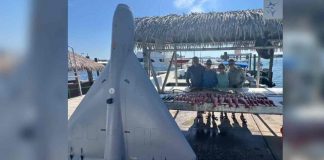Pescadores de Florida encuentran dron similar a los Shahed-136 de Irán en aguas de EEUU