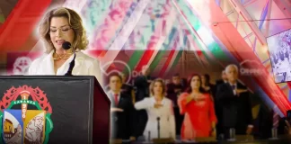 Transporte gratuito, obras en colonias y apoyos médicos destaca Esmeralda González en 2do Informe de Gobierno en Cananea: “Hemos avanzado, pero no hemos terminado” Transporte gratuito, obras en colonias y apoyos médicos destaca Esmeralda González en 2do Informe de Gobierno en Cananea: "Hemos avanzado, pero no hemos terminado"