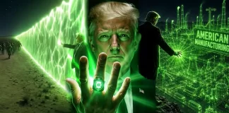 ¡Ahora es Linterna Verde! Casa Blanca utiliza a Trump en video con mensaje antiinmigrante