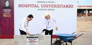Coloca Durazo primera piedra de Hospital Universitario en Etchojoa; obra con inversión de 510 mdp Coloca Durazo primera piedra de Hospital Universitario en Etchojoa; obra con inversión de 510 mdp