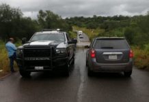 Cierran temporalmente parte de carretera Tesopaco-Yécora por lluvias de Huracán 'Polo'