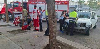 Choque en colonia Balderrama, en Hermosillo, deja siete lesionados; cinco son menores