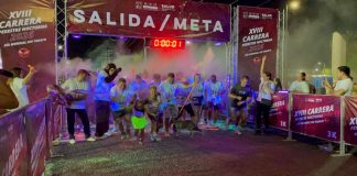 Más de 270 corredores participan en Carrera Nocturna contra el tabaco en Hermosillo