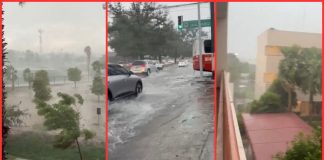 Fuertes lluvias azotan Hermosillo; Protección Civil pide seguir recomendaciones