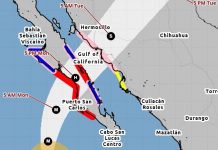 Mantienen Vigilancia de Huracán para costa de Sonora, de Bahía de Kino a Huatabampito: MeteoAlert