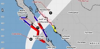 Mantienen Vigilancia de Huracán para costa de Sonora, de Bahía de Kino a Huatabampito: MeteoAlert