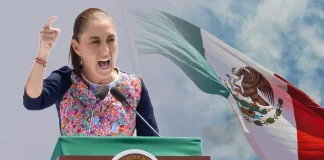 Sheinbaum asegura que ninguna potencia extranjera “tiene el derecho de dictar el presente o futuro” de México Sheinbaum asegura que ninguna potencia extranjera “tiene el derecho de dictar el presente o futuro” de México