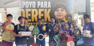Derek Omar busca representar a Sonora en Festival Nacional de Boxeo; pide apoyo en las calles de Hermosillo