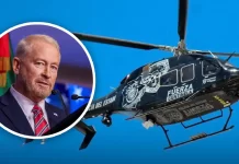 Embajador Ronald Johnson reconoce acciones de Chihuahua tras ataque a helicóptero de la Policía Estatal