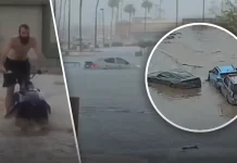 Lluvia equivalente a medio año cae en un solo día en Phoenix; zonas superan los 7.6 centímetros