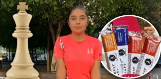 Campeona nacional vende chocolates y tarjetas Pokémon: Hannah Navarro busca llegar al Mundial de Ajedrez