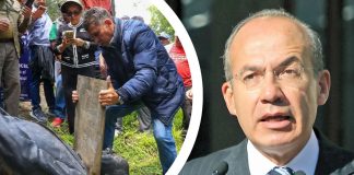 Calderón responde a daños en su estatua y llama “miserables” a responsables