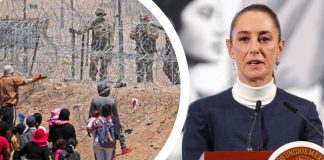 Sheinbaum reporta reducción de 98% en cruces irregulares hacia EEUU por la frontera norte