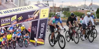 Dan banderazo de salida del L’Étape by Tour de France en Hermosillo con más de mil ciclistas  