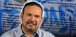 López Caballero le reclama a dirigente del PAN en Sonora y le pide aclarar si irá en alianza con el PRI en 2027
