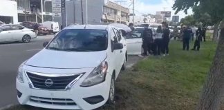 Choque entre cuatro vehículos deja tres lesionados al poniente de Hermosillo