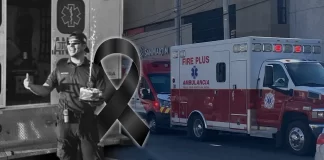 El último recorrido de Alan: paramédico de 23 años recibe homenaje de sus compañeros