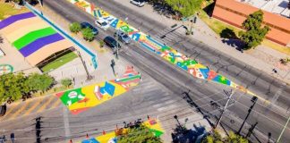 Asphalt Art volverá a pintar cruces de la avenida Galeana en Hermosillo; piden precaución a automovilistas Asphalt Art volverá a pintar cruces de la avenida Galeana en Hermosillo; piden precaución a automovilistas