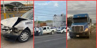 Tarde de choques en Hermosillo: hasta tres accidentes viales se registran en distintos puntos de la ciudad