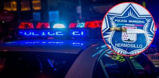 Detienen a hombre tras amenazar con un cuchillo a su exesposa en Hermosillo