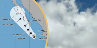 Simón se aleja de Sonora, pero podría dejar lluvias dispersas durante el fin de semana