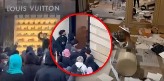 Saquean tiendas de lujo en Francia durante protestas que dejaron 1,200 detenidos