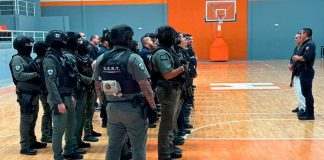 Policías tácticos de Hermosillo entrenan jiu-jitsu con exmilitares de EEUU y Rusia